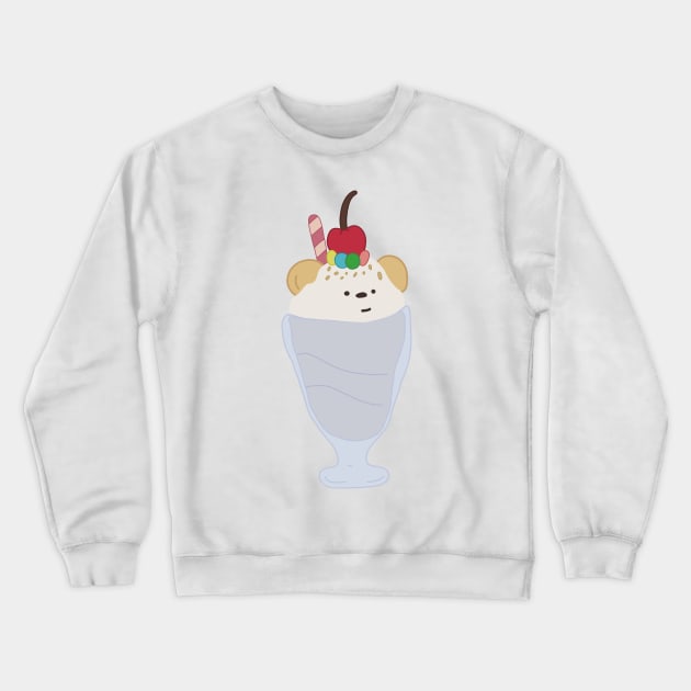 Ice bear ice cream | We Bare Bears™ Crewneck Sweatshirt by felinefeelings